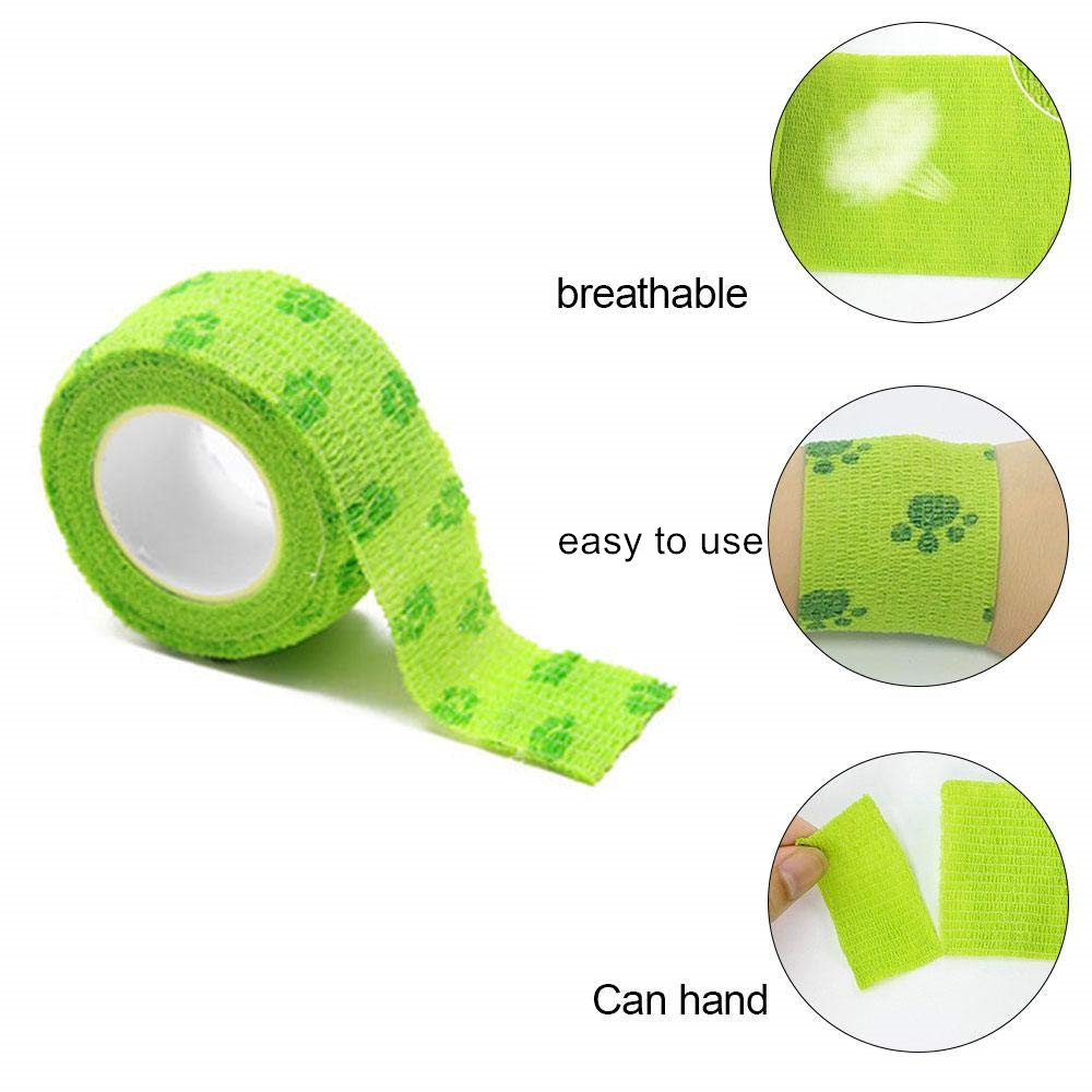 9 Stuks Dierenarts Wrap Zelfkl - Medical Tape recensie en prijs