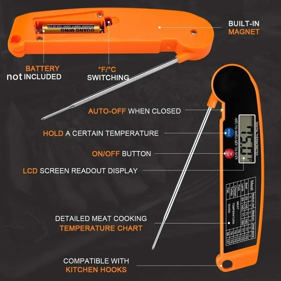 1 stuks digitale keukenthermom - Thermometer Digital recensie en prijs