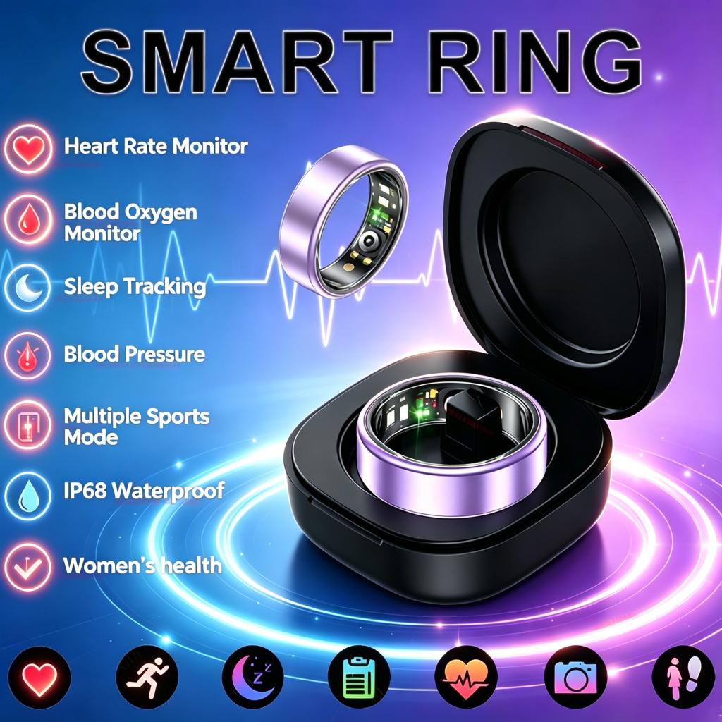 2026 Smart Ring Bloeddruk Hart - Blood Pressure Monitor recensie en prijs
