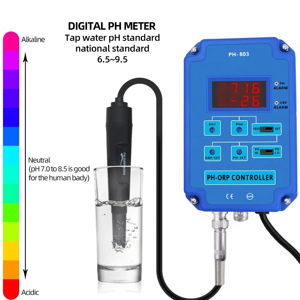 PH-803 Digitale 2&1 PH ORP Red - Thermometer Digital recensie en prijs