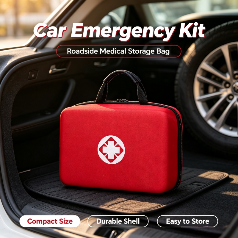 Draagbare EHBO-koffer met hard - First Aid Kit recensie en prijs
